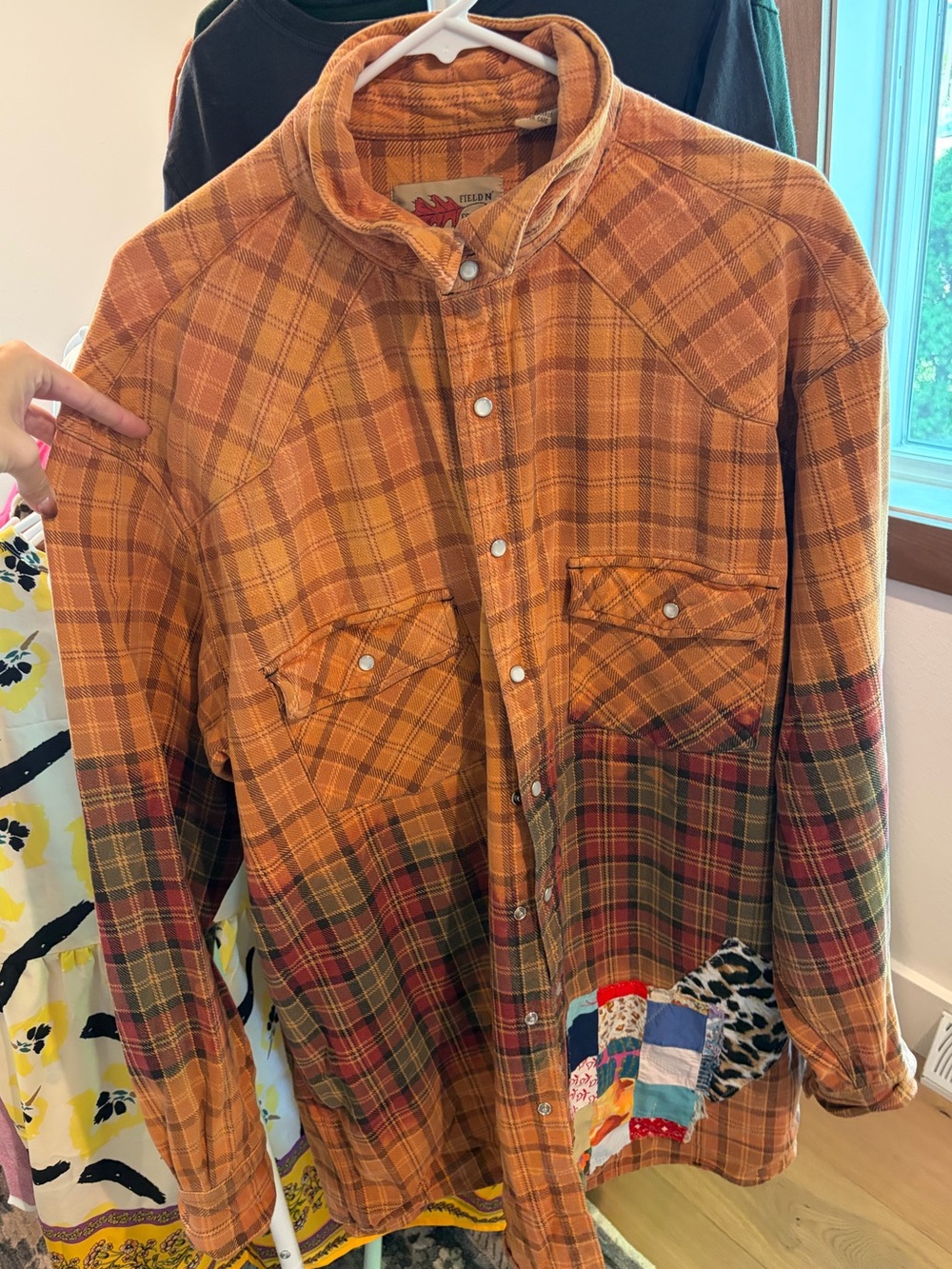 Field N’ Forest Upcycled Plaid Flannel